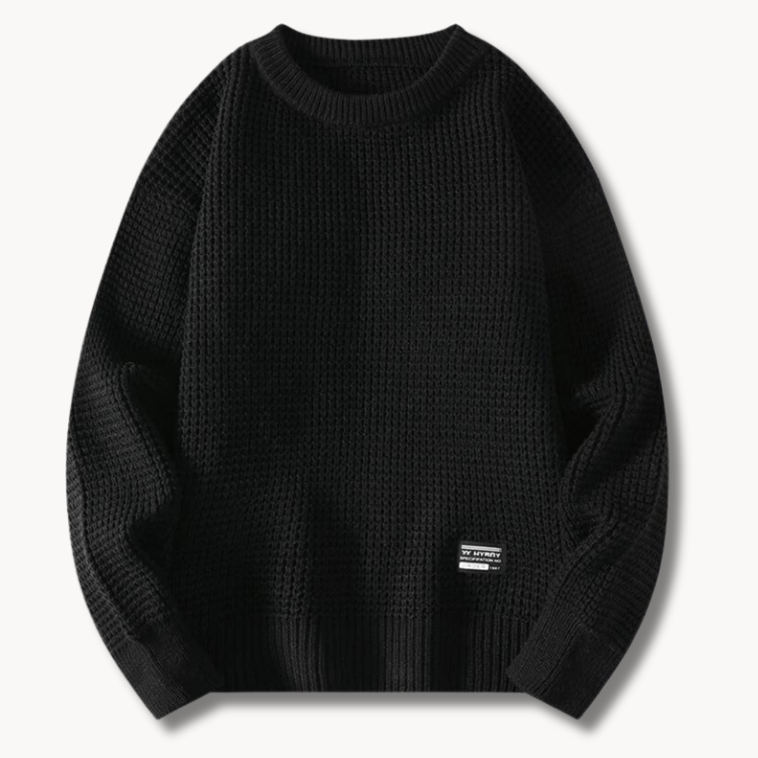 Suéter de Cachemira Waffle