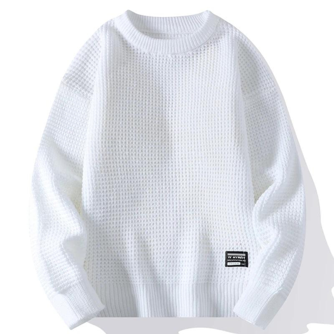 Suéter de Cachemira Waffle