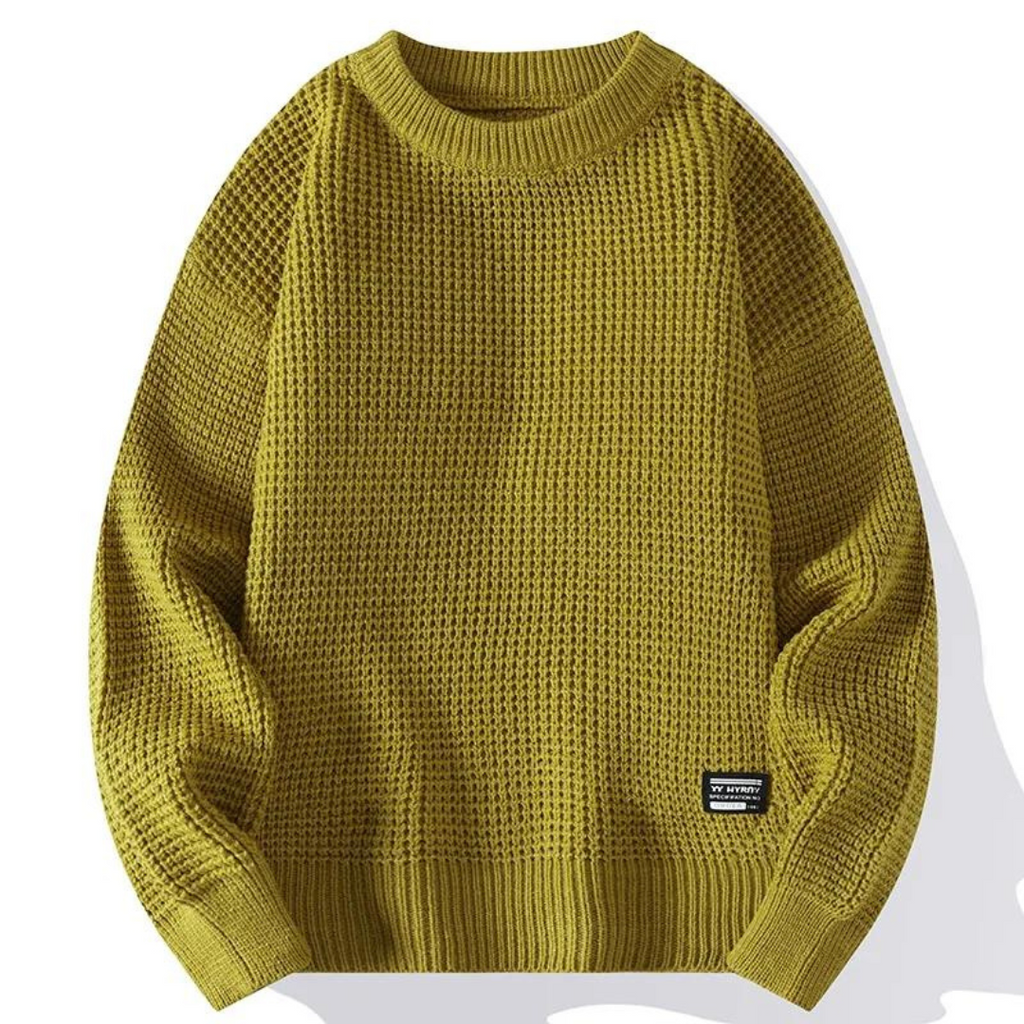 Suéter de Cachemira Waffle