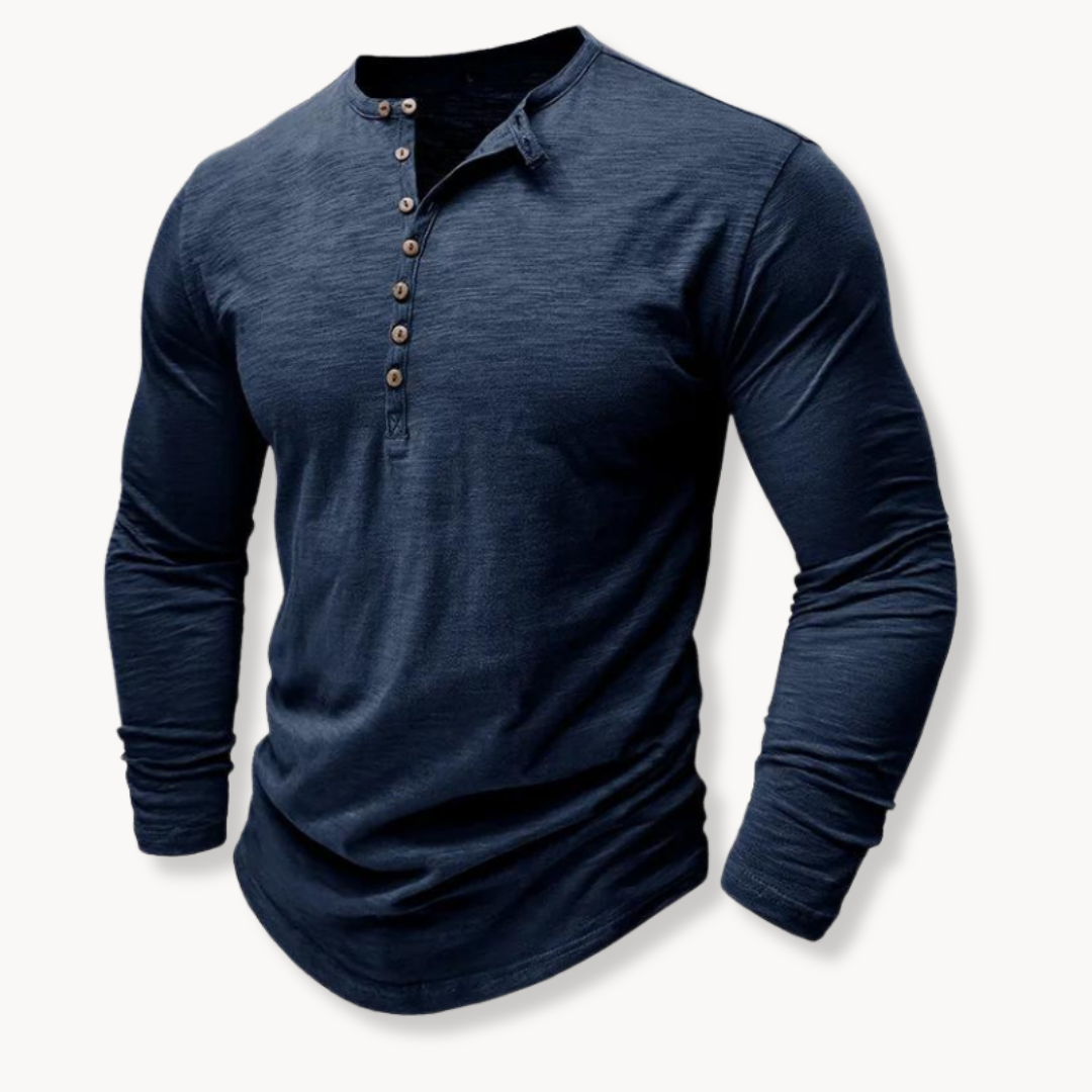 Henley Classic Comfort de Algodón