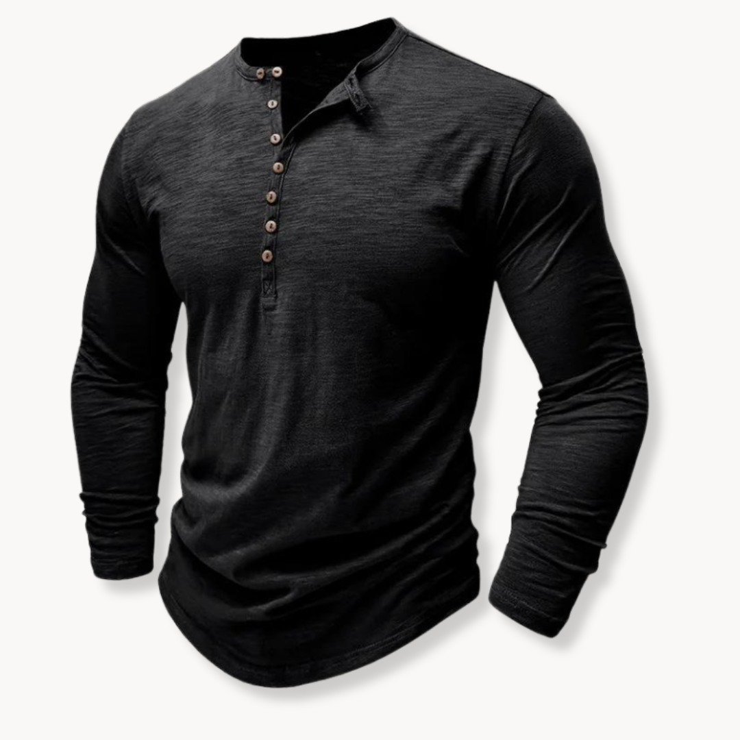 Henley Classic Comfort de Algodón