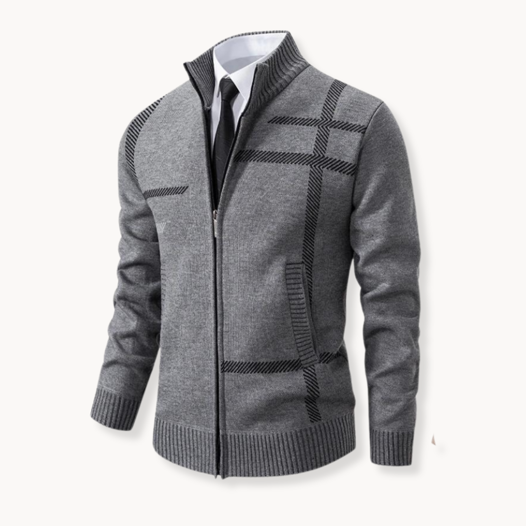 Suéter con Cremallera Completa