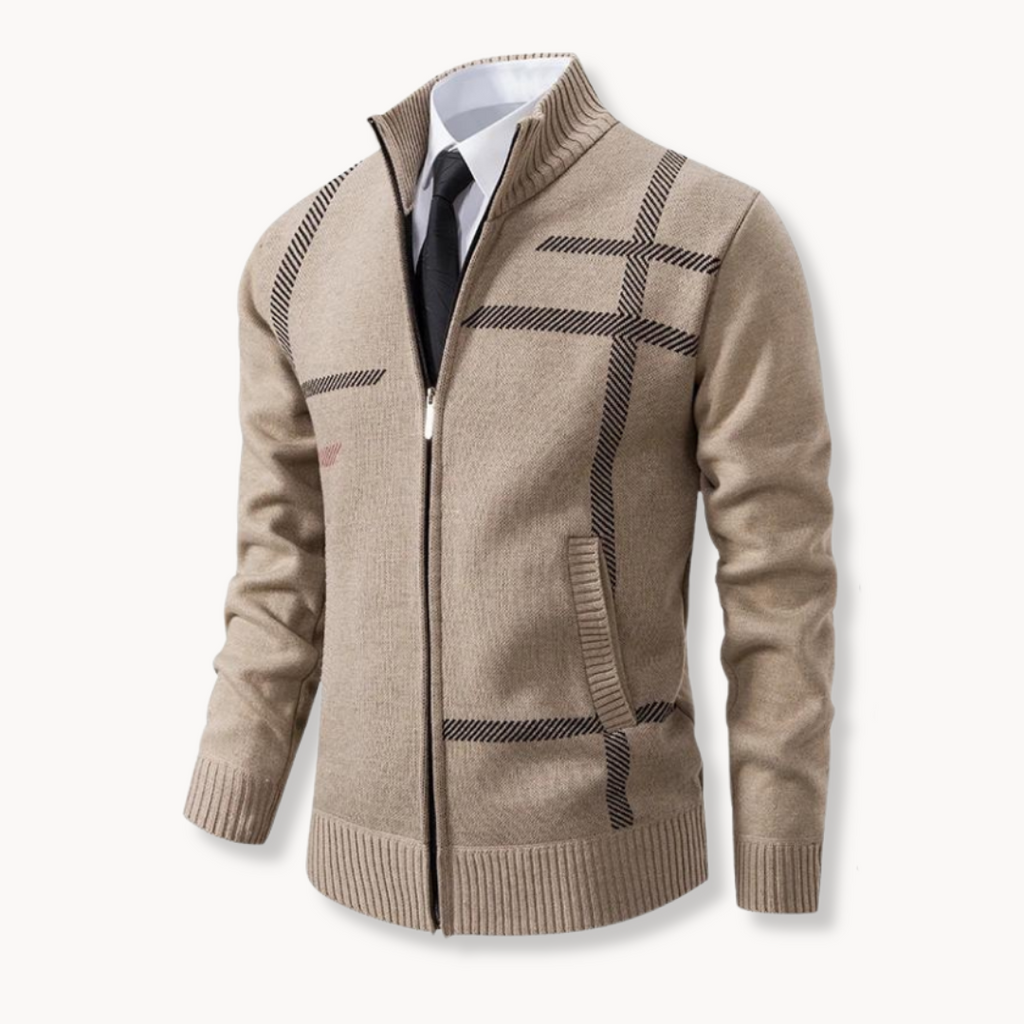 Suéter con Cremallera Completa