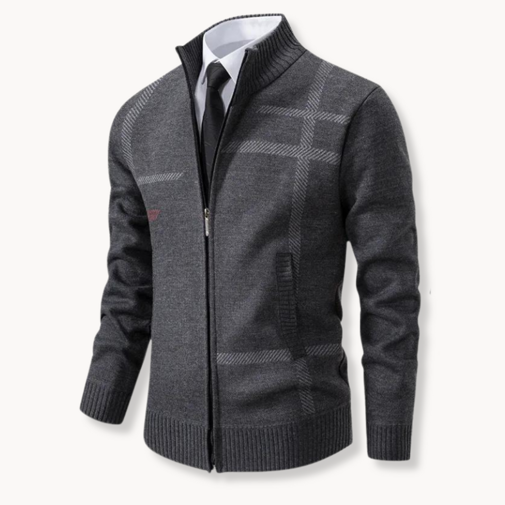 Suéter con Cremallera Completa