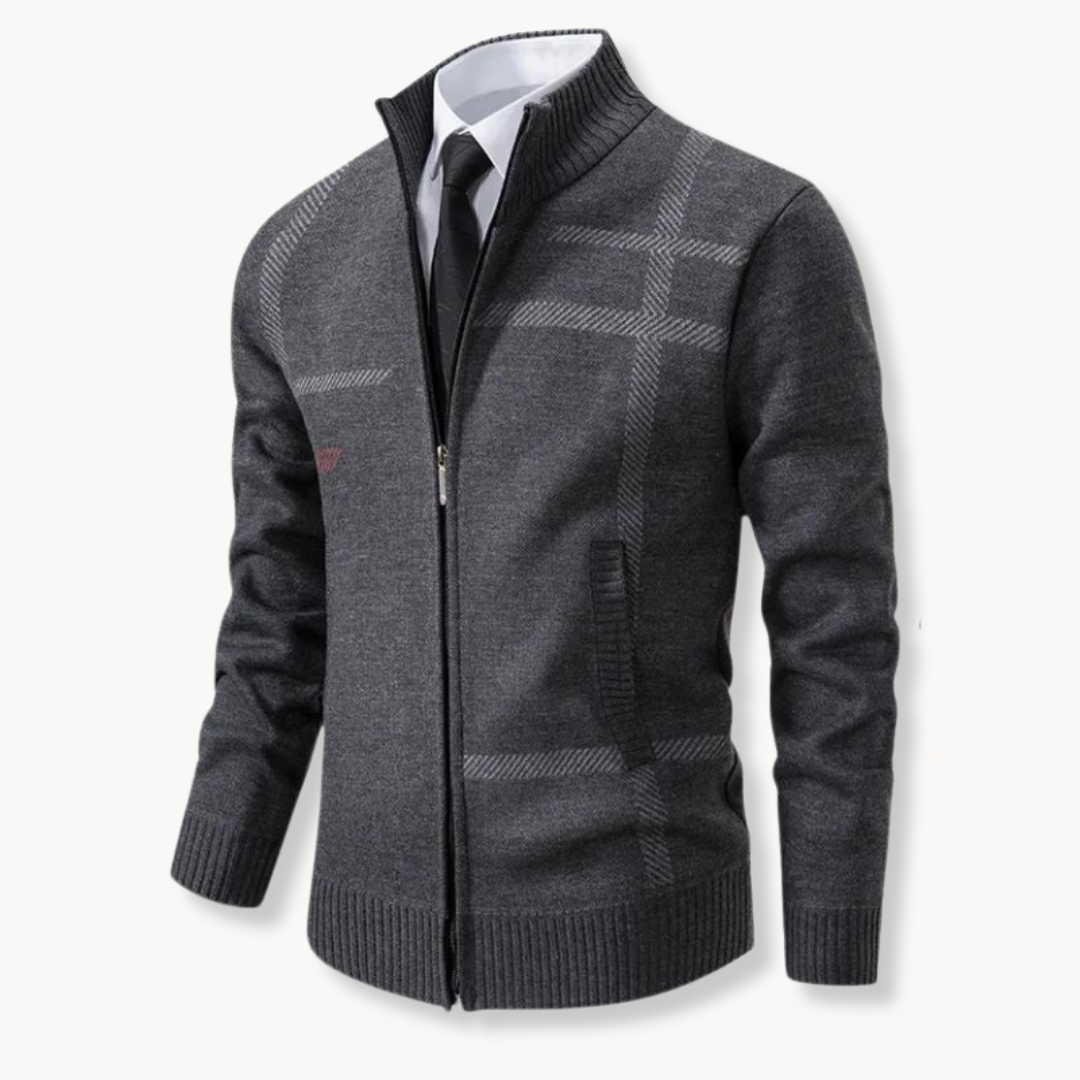 Suéter con Cremallera Completa