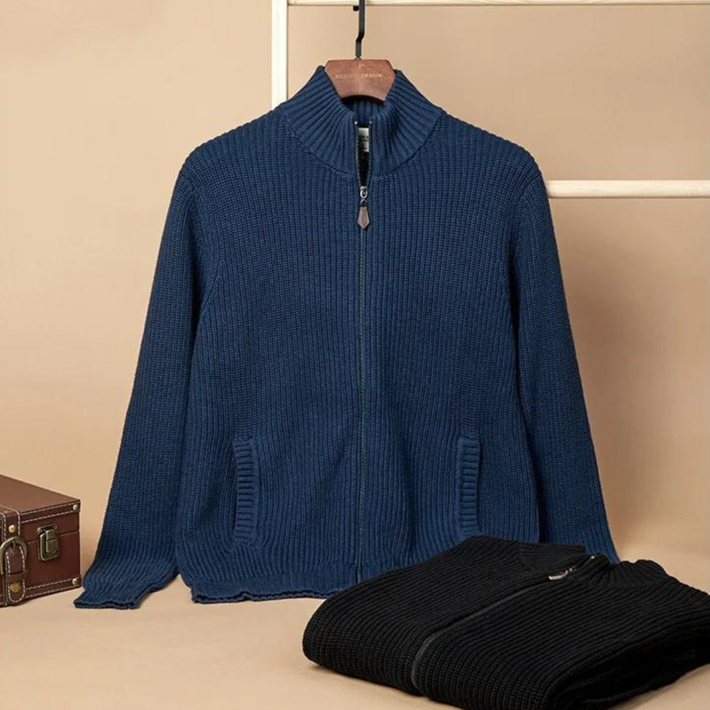 Suéter Zenith con Cuello y Cremallera