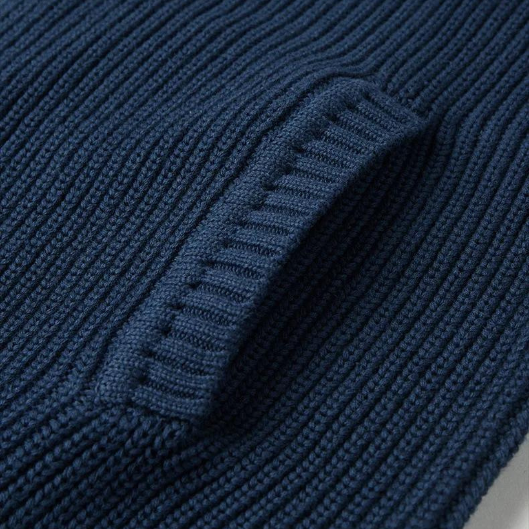 Suéter Zenith con Cuello y Cremallera