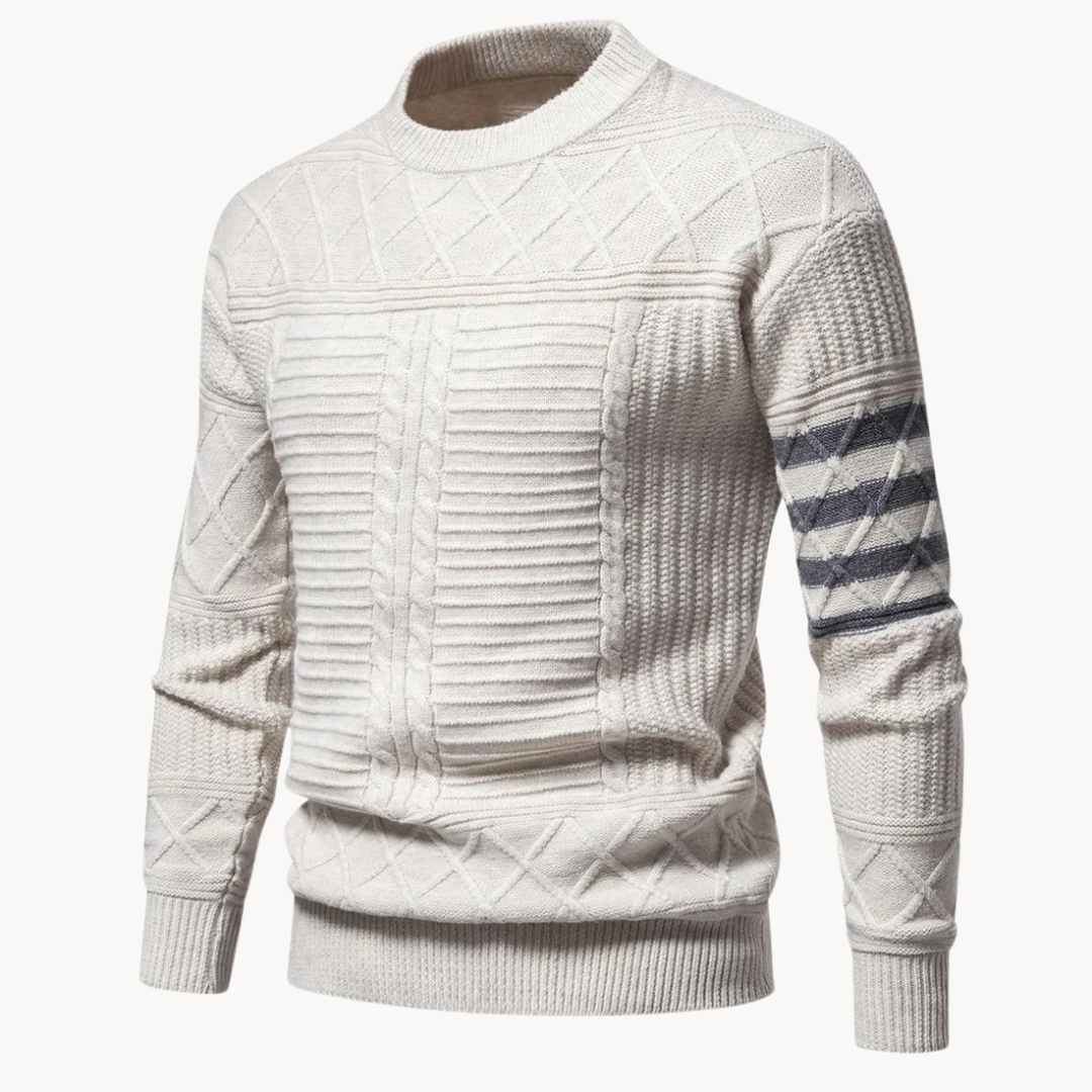 Suéter Lev Cable Crewneck