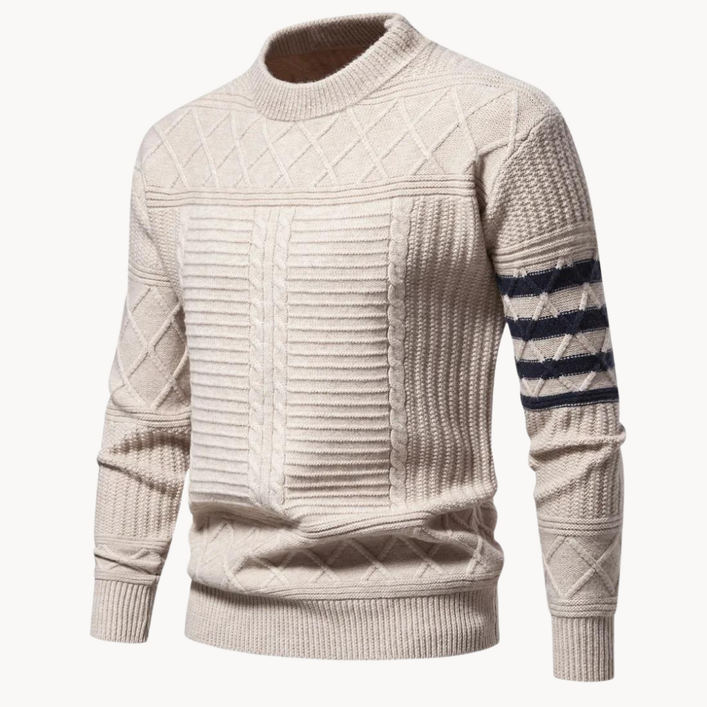Suéter Lev Cable Crewneck