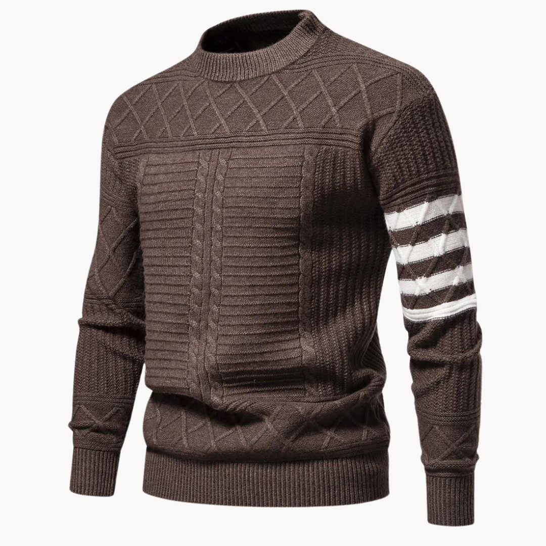 Suéter Lev Cable Crewneck