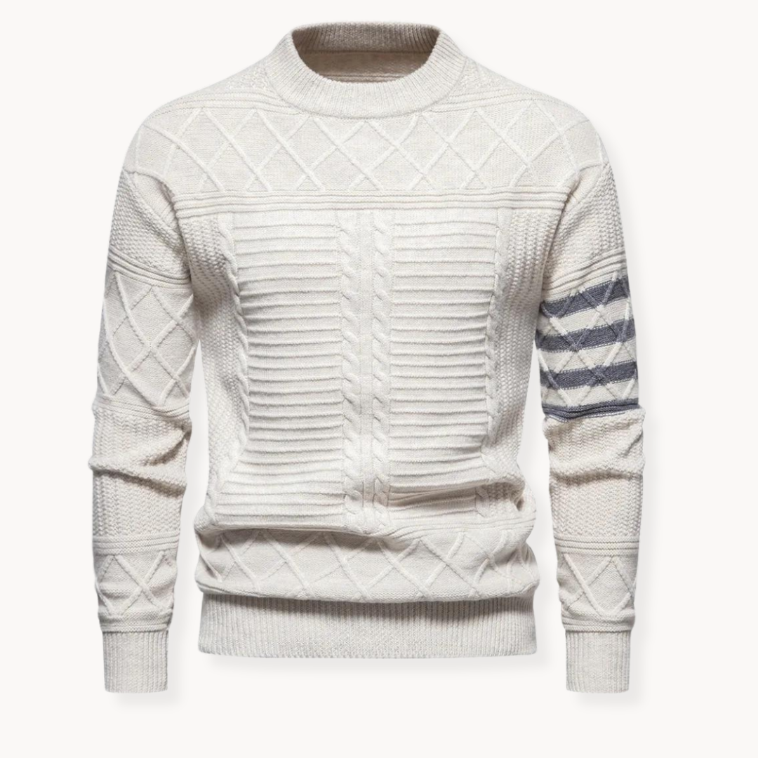 Suéter Lev Cable Crewneck