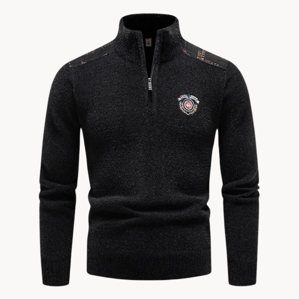 Suéter con cremallera Ludo Quarter Zip