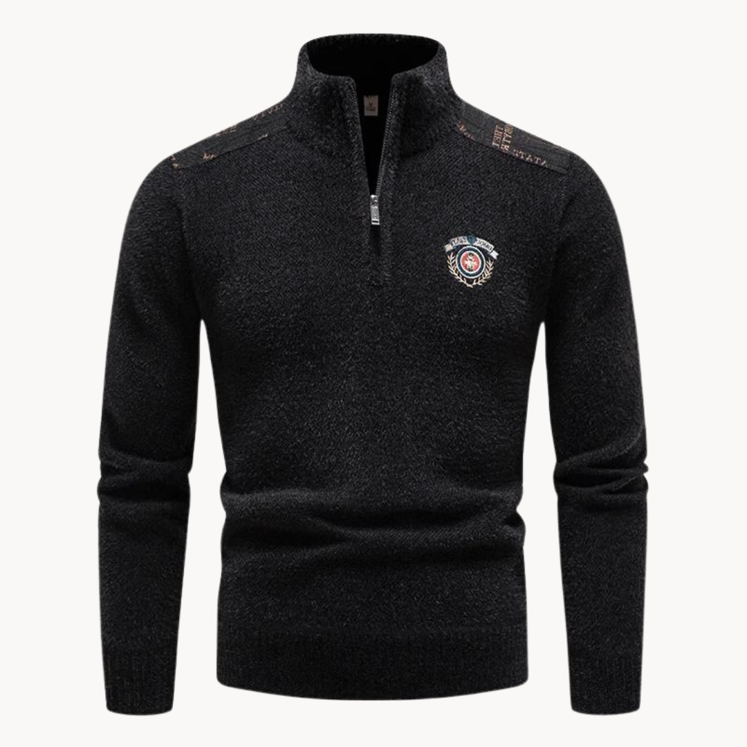 Suéter con cremallera Ludo Quarter Zip