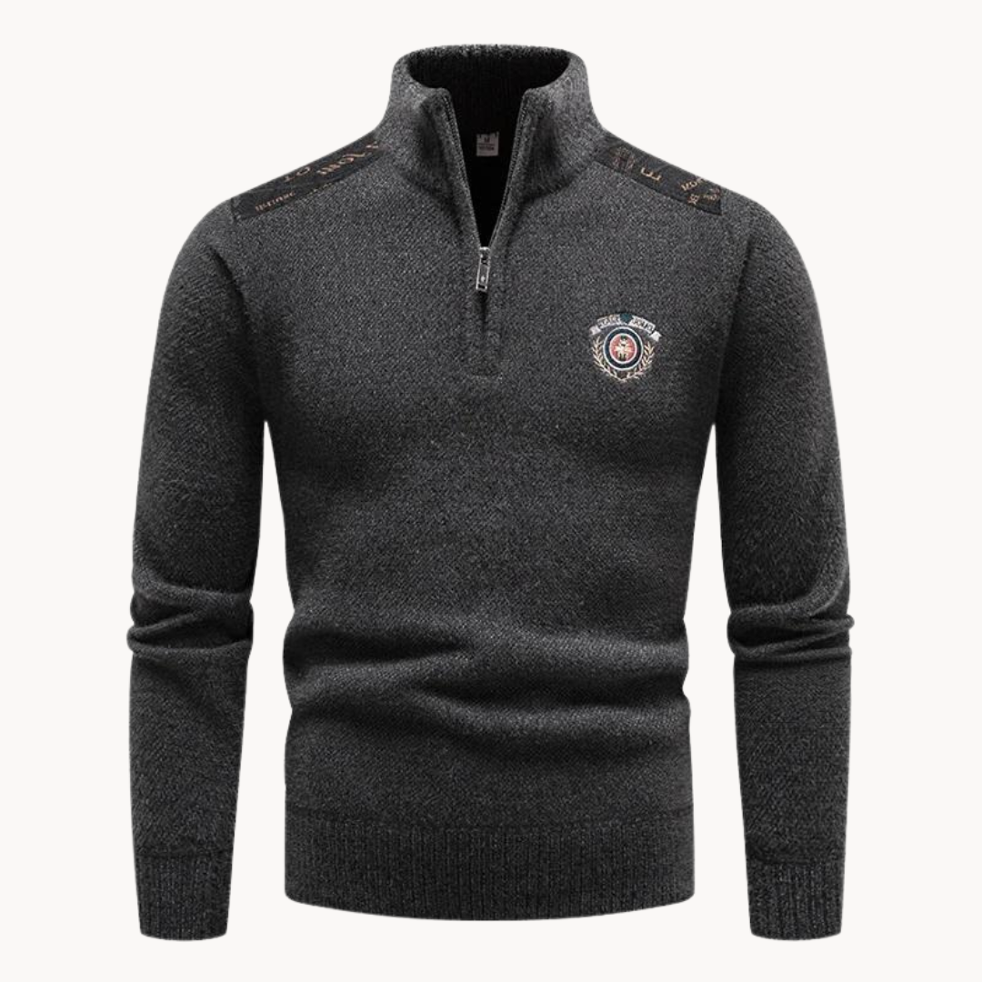 Suéter con cremallera Ludo Quarter Zip