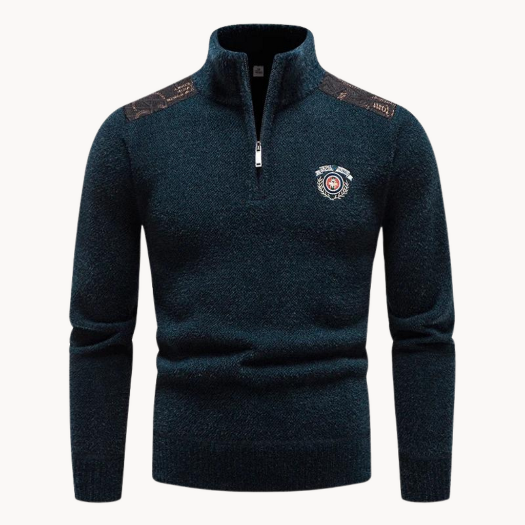 Suéter con cremallera Ludo Quarter Zip