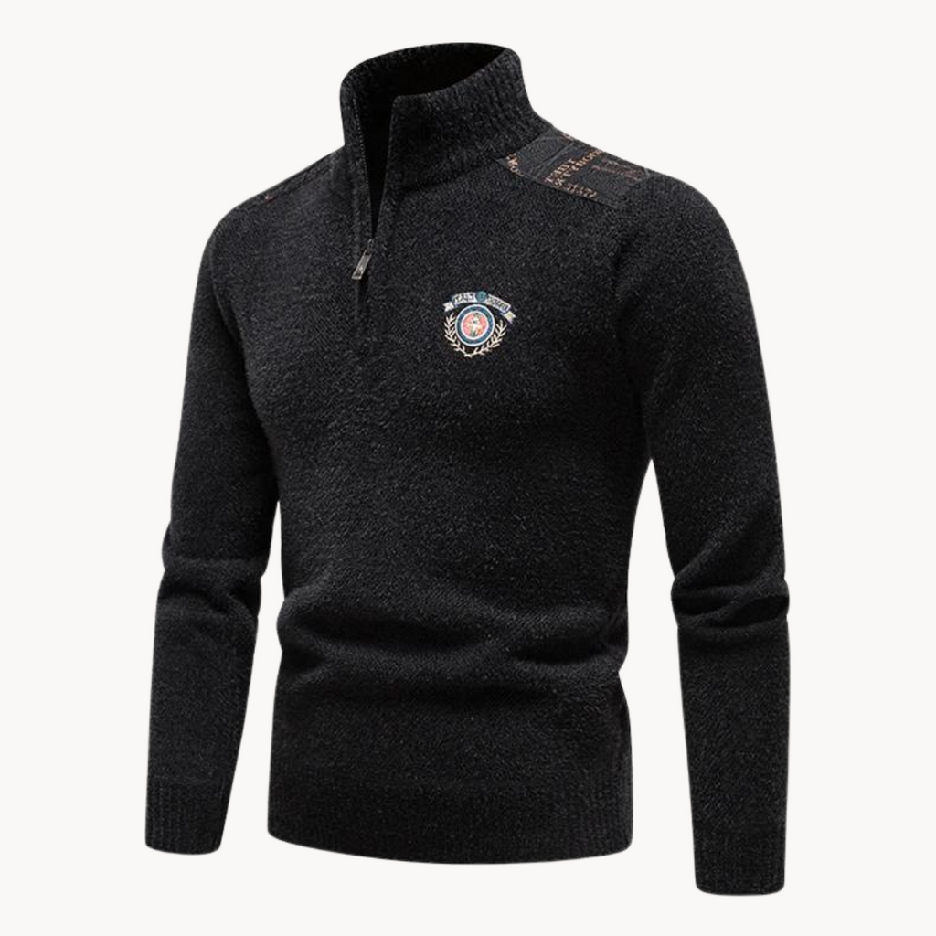 Suéter con cremallera Ludo Quarter Zip