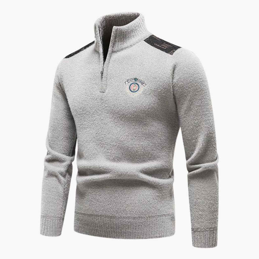 Suéter con cremallera Ludo Quarter Zip