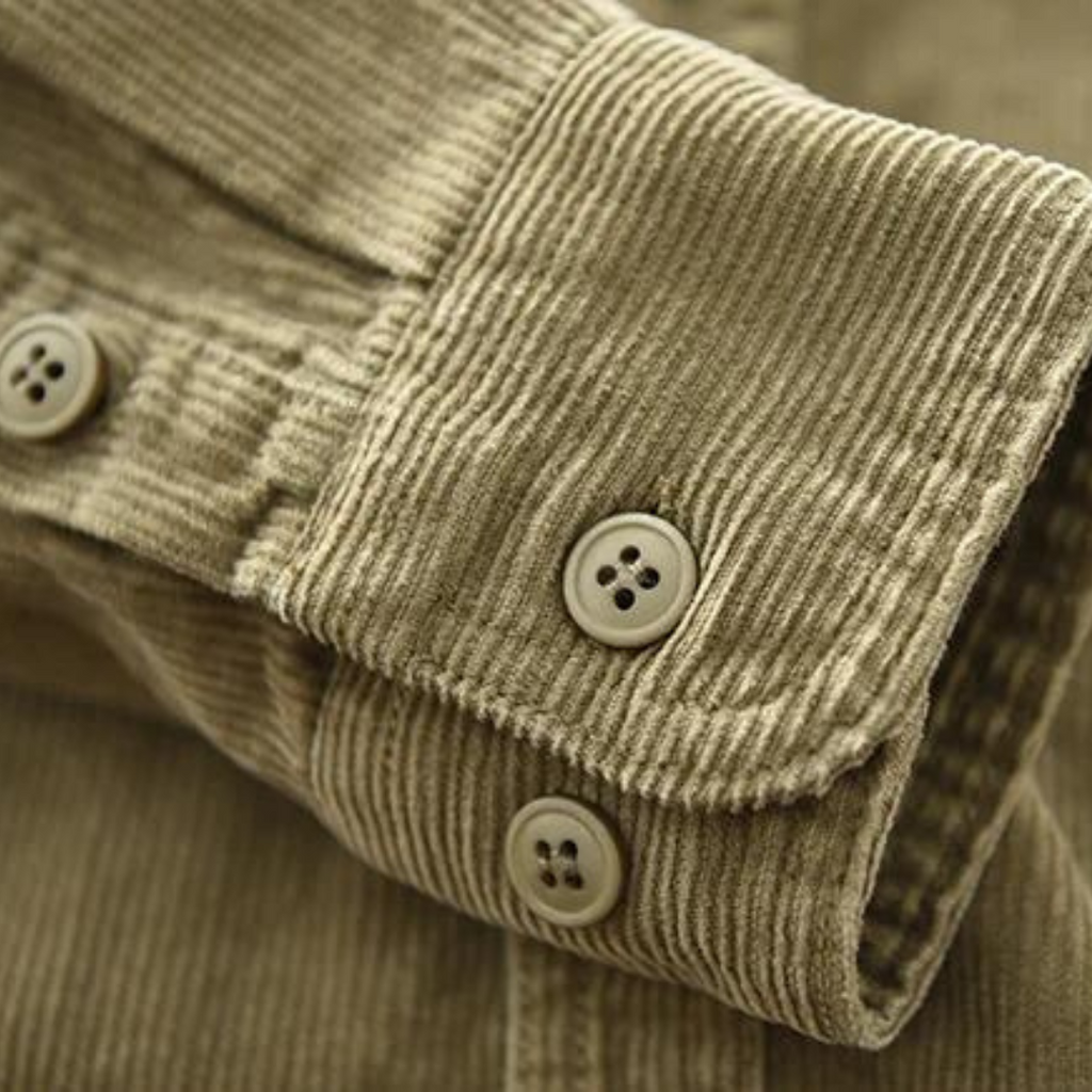 Chemise en velours côtelé Peak