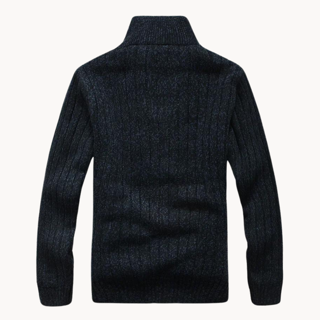 Cárdigan Cascadia de Punto con Cremallera