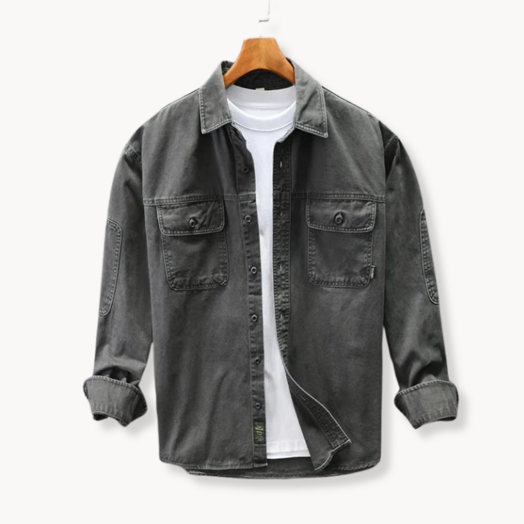 Chemise à manches longues en coton Arroyo