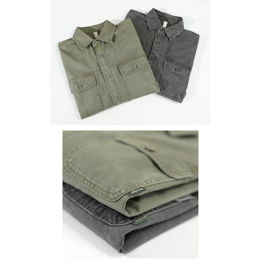 Chemise à manches longues en coton Arroyo