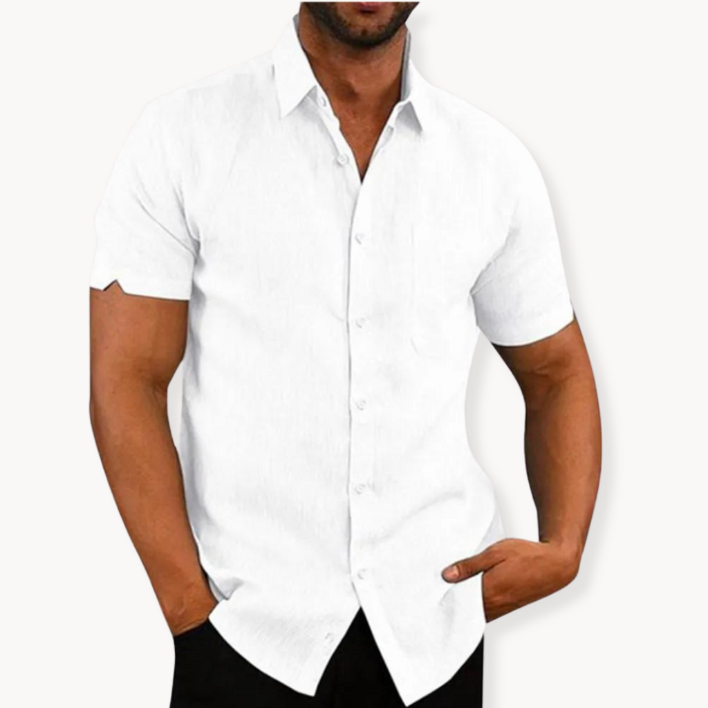 Chemise en lin et coton Coastline