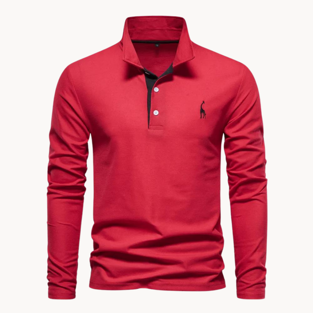 Polo de Manga Larga Refined