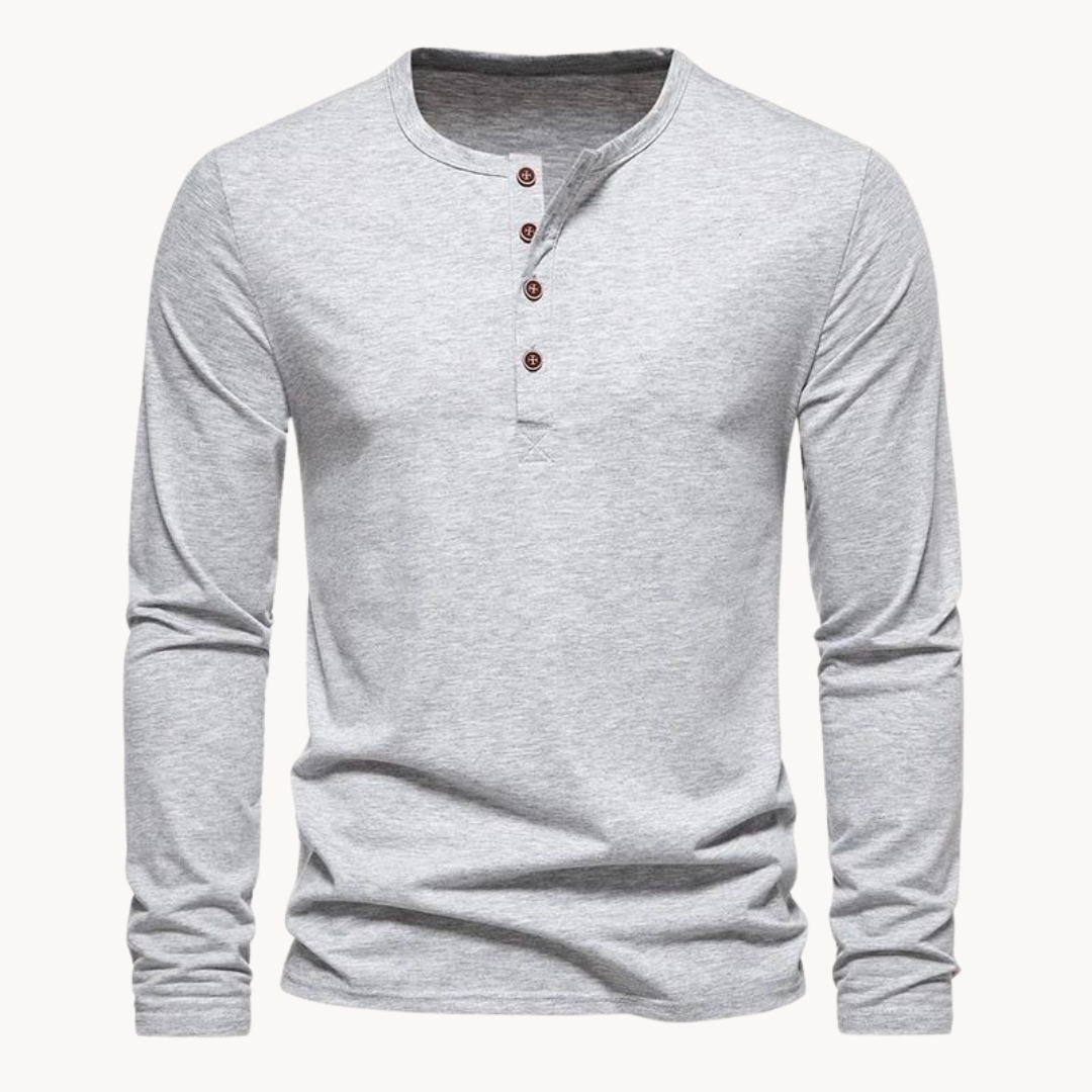 Henley Outland de Manga Larga