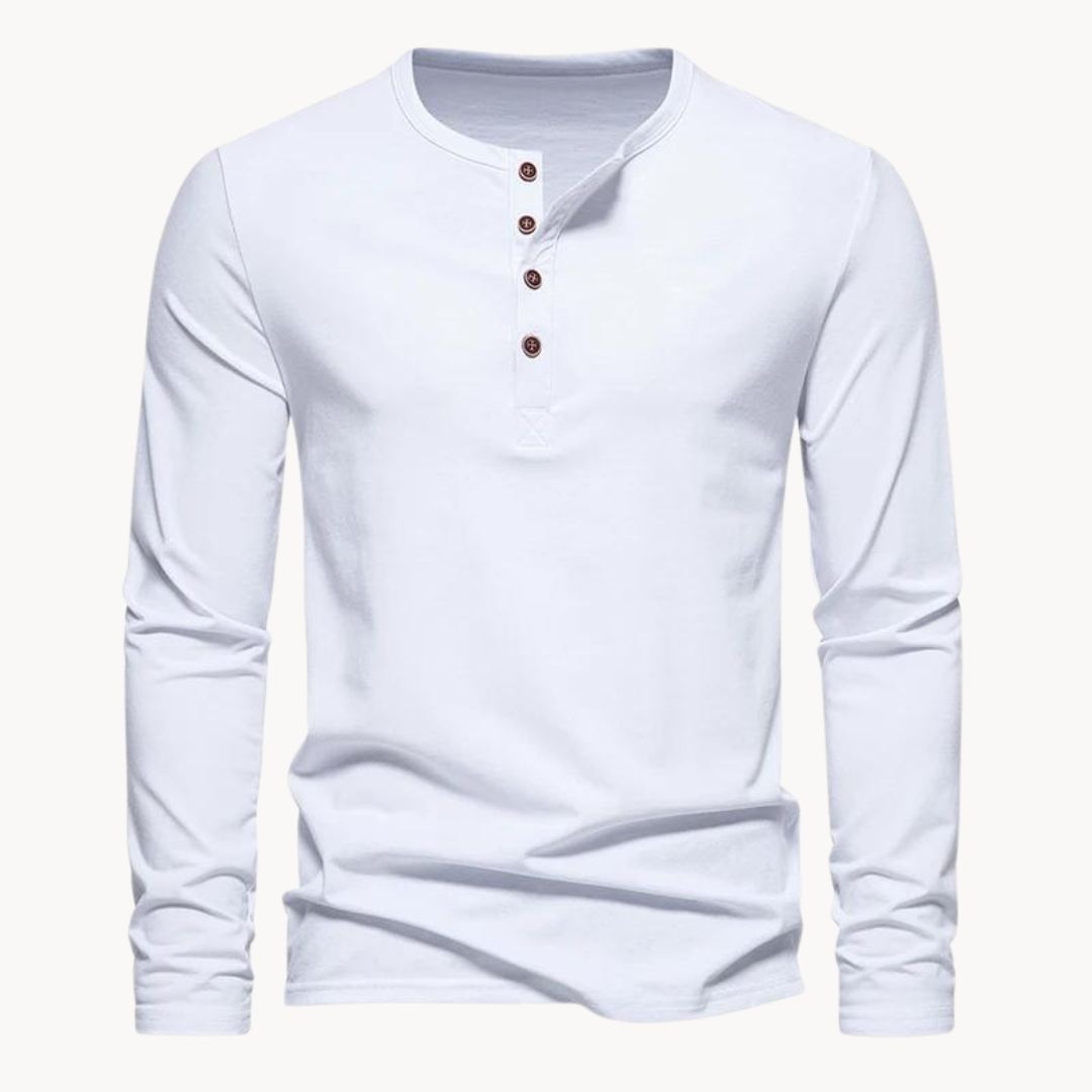 Henley Outland de Manga Larga