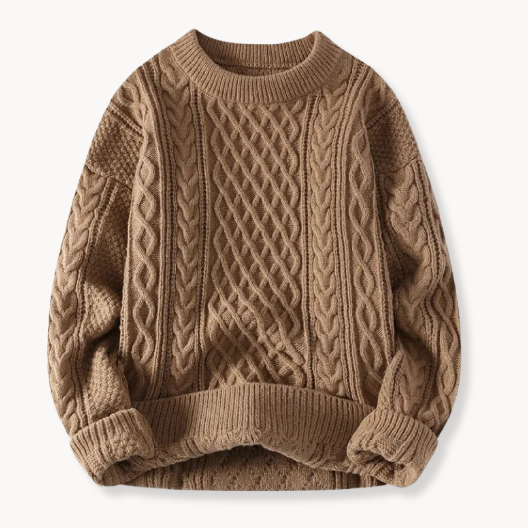 Atlantic Cable Stitch Sweater