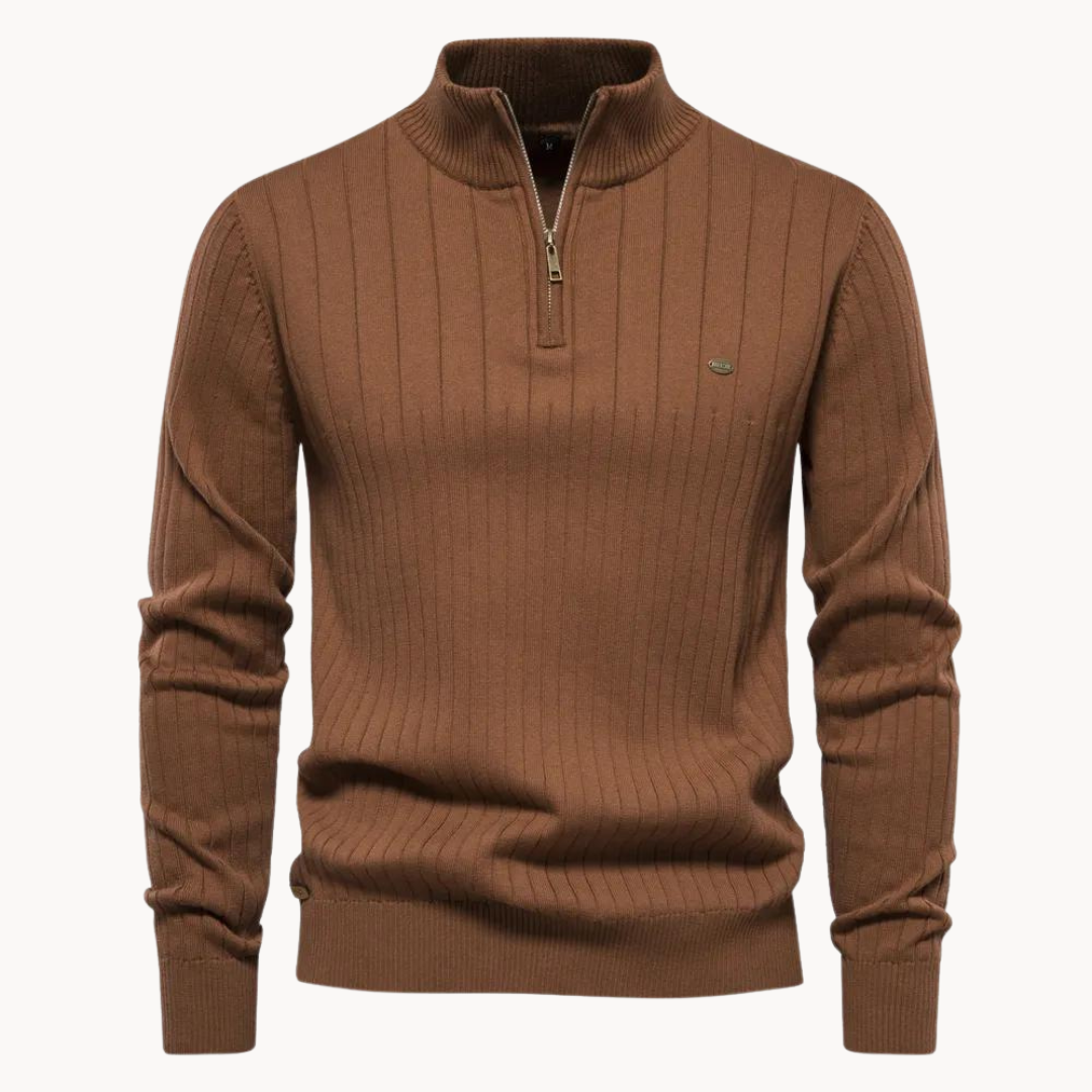 Suéter con cremallera Ry Quarter Zip