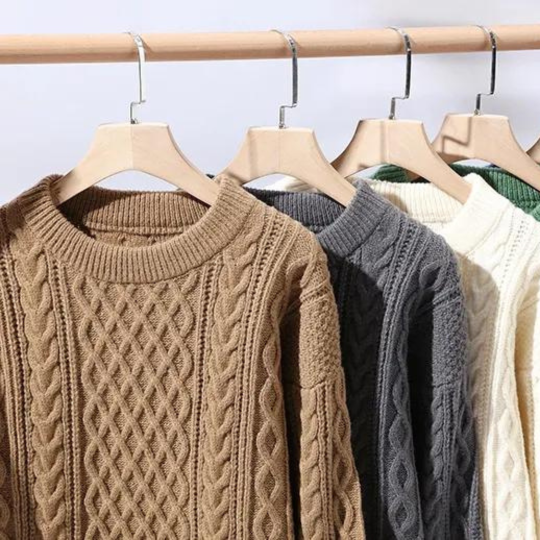 Atlantic Cable Stitch Sweater