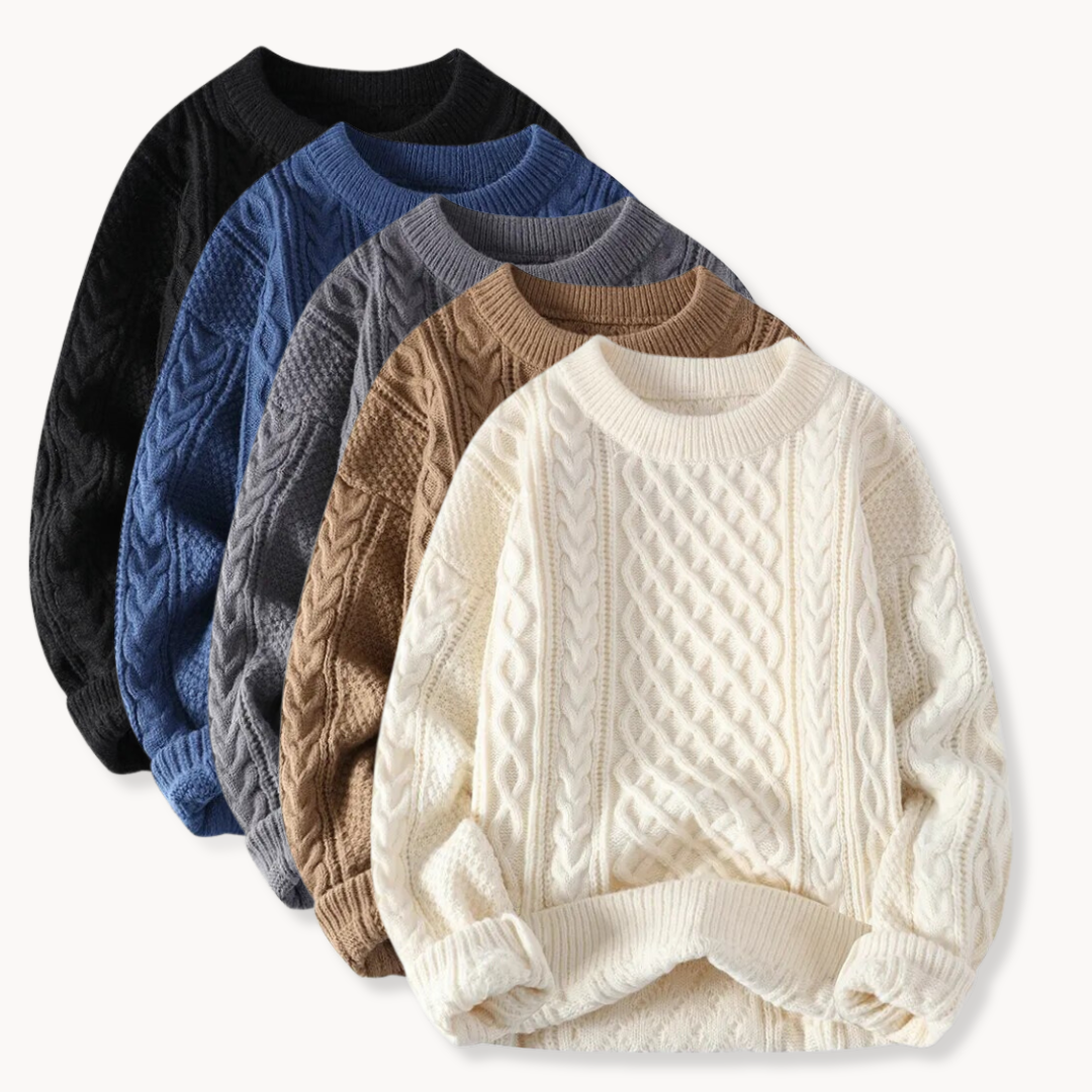 Atlantic Cable Stitch Sweater