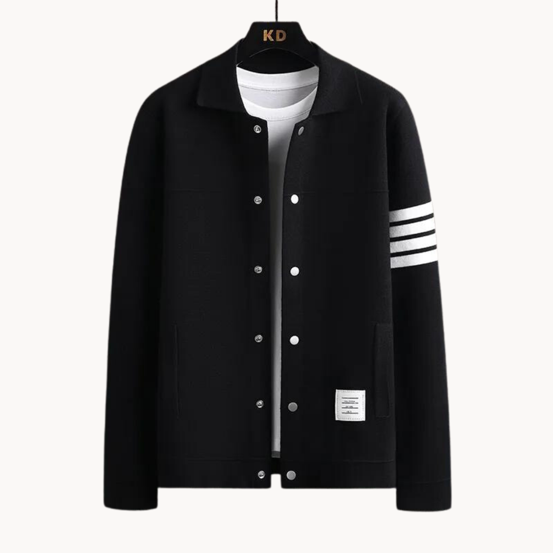 Cárdigan Merino con Solapa