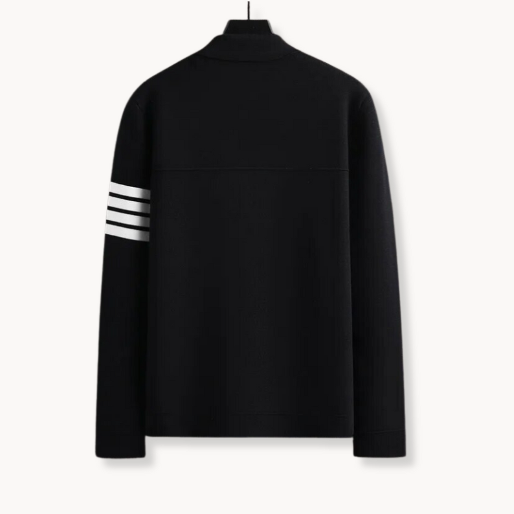 Merino Cardigan with Lapel