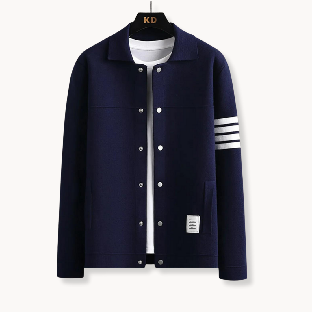 Cárdigan Merino con Solapa