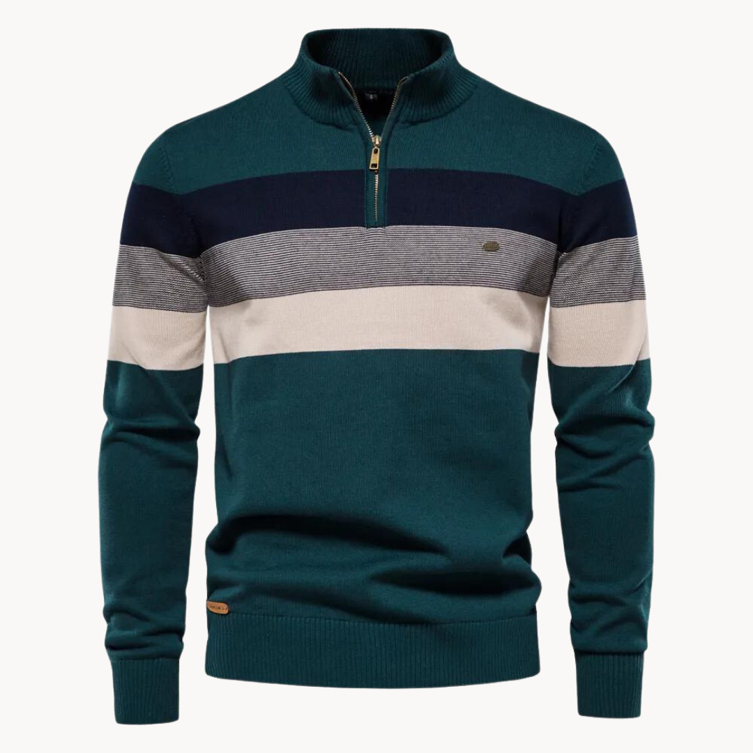 Suéter con cremallera Burk Quarter Zip