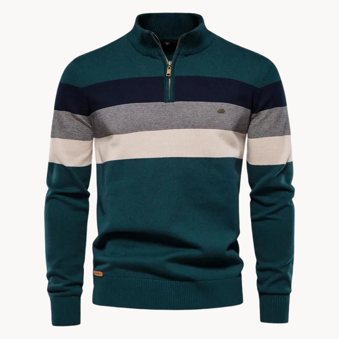 Suéter con cremallera Burk Quarter Zip