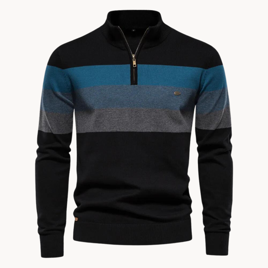 Suéter con cremallera Burk Quarter Zip
