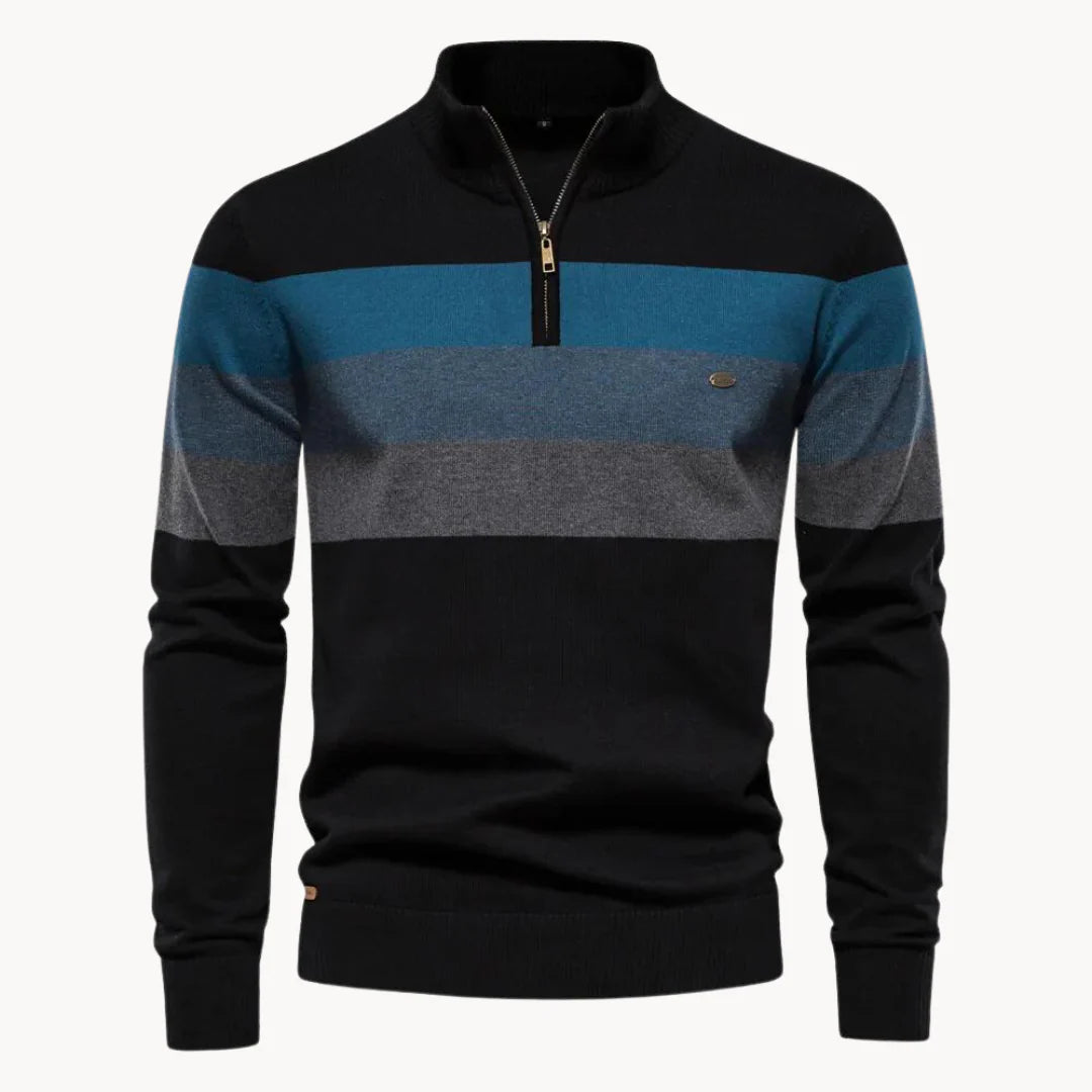 Suéter con cremallera Burk Quarter Zip