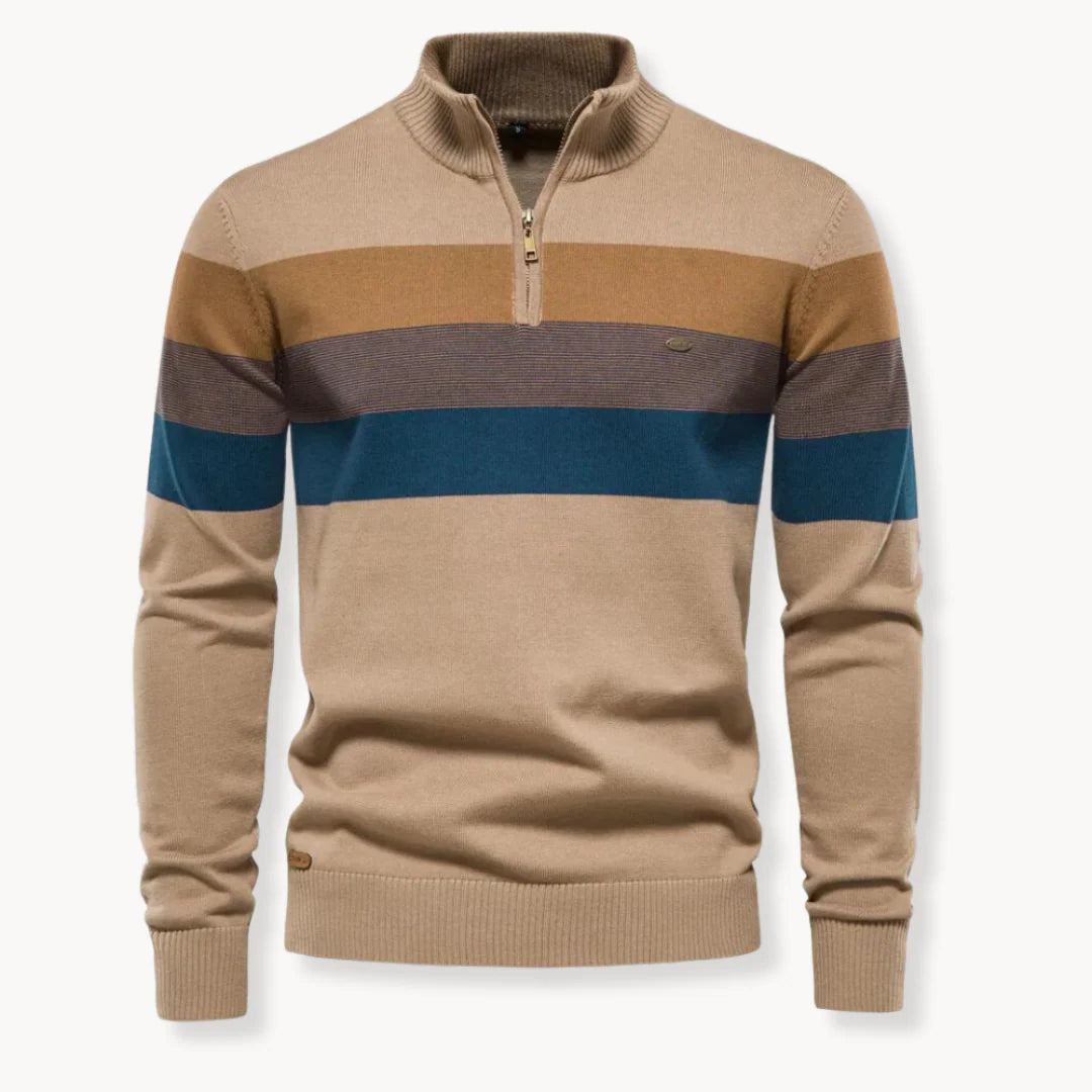 Suéter con cremallera Burk Quarter Zip