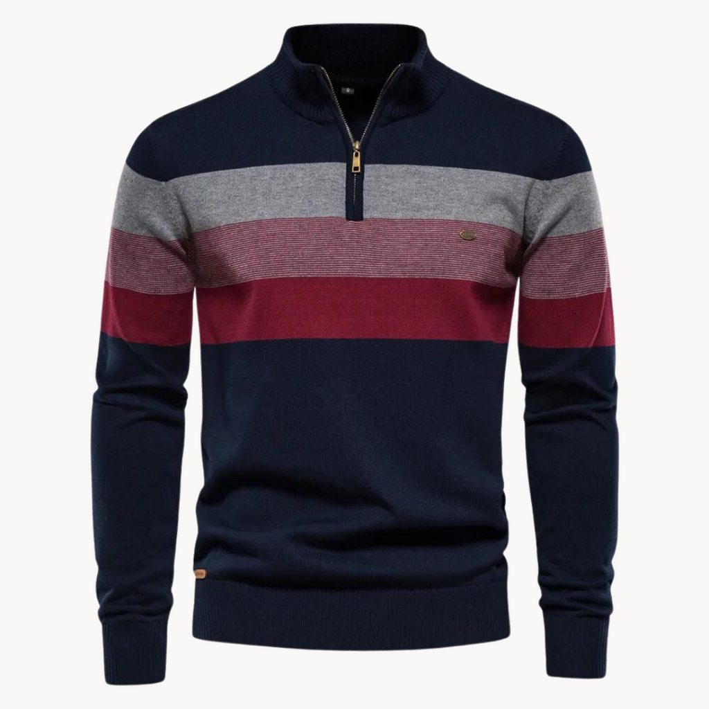 Suéter con cremallera Burk Quarter Zip