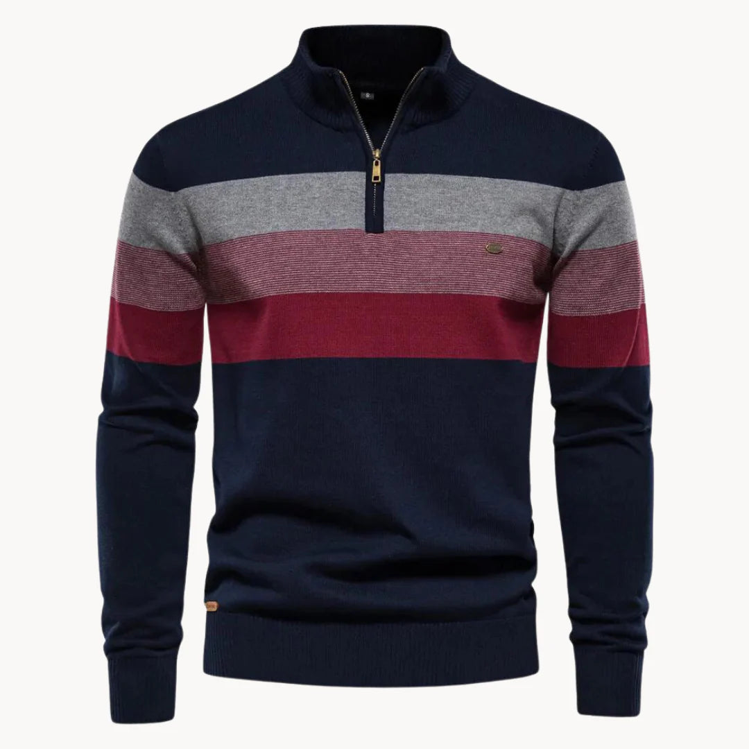Suéter con cremallera Burk Quarter Zip