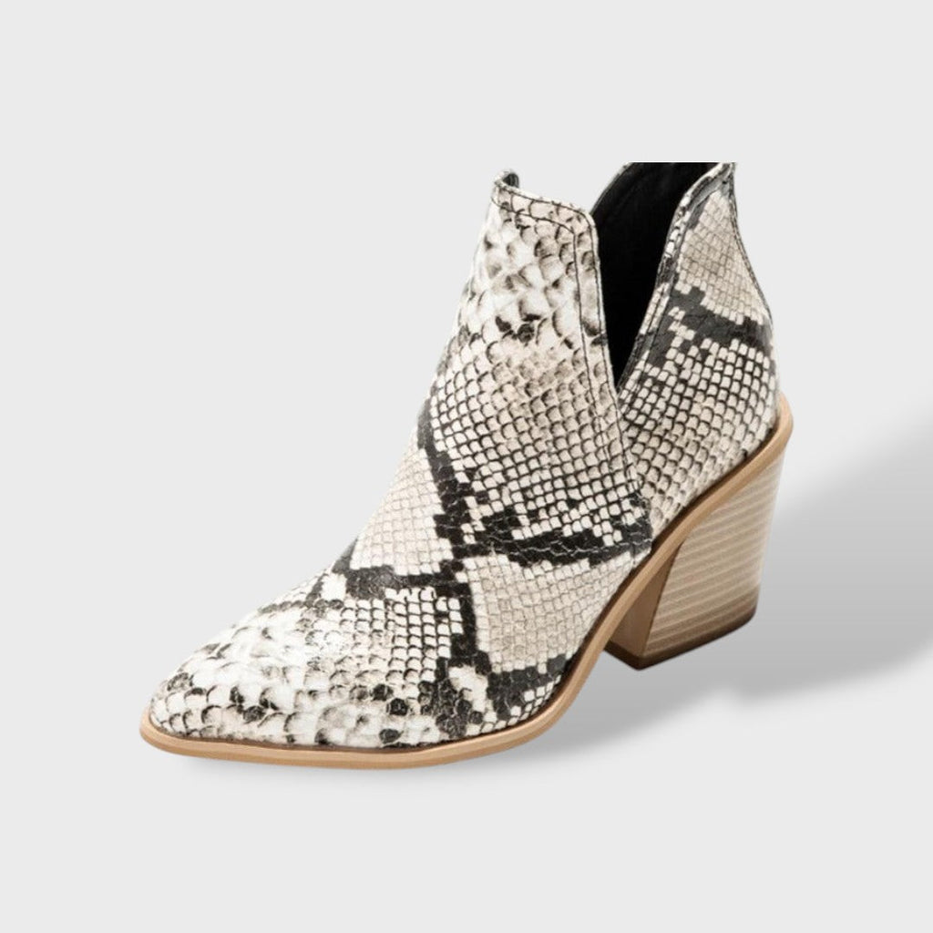 Botines Vaqueros Mujer con Tacón Alto