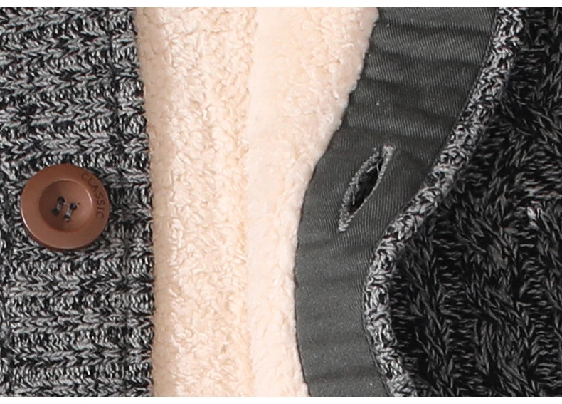 Cárdigan Milo de Lana Merina con Tejido Trenzado