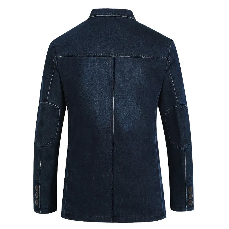 Blazer de Mezclilla Denim