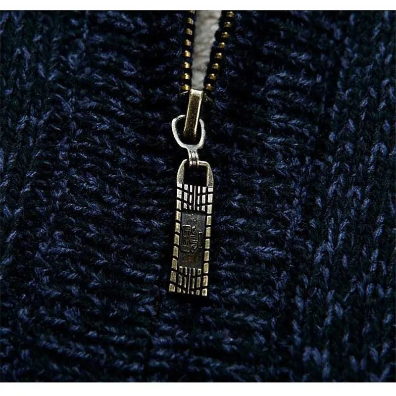 Cárdigan Cascadia de Punto con Cremallera