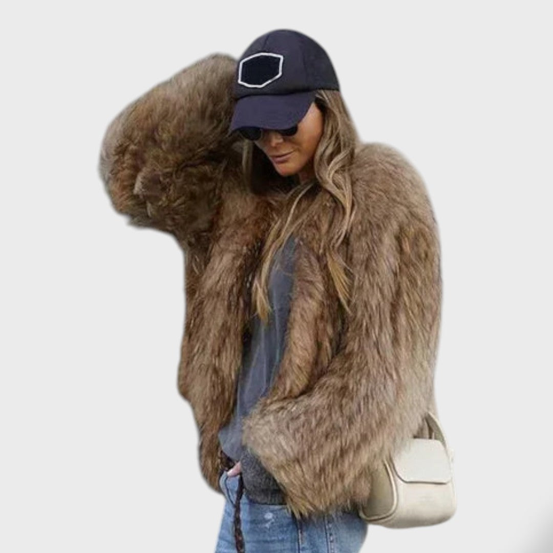 Adela | Abrigo felpa mujer