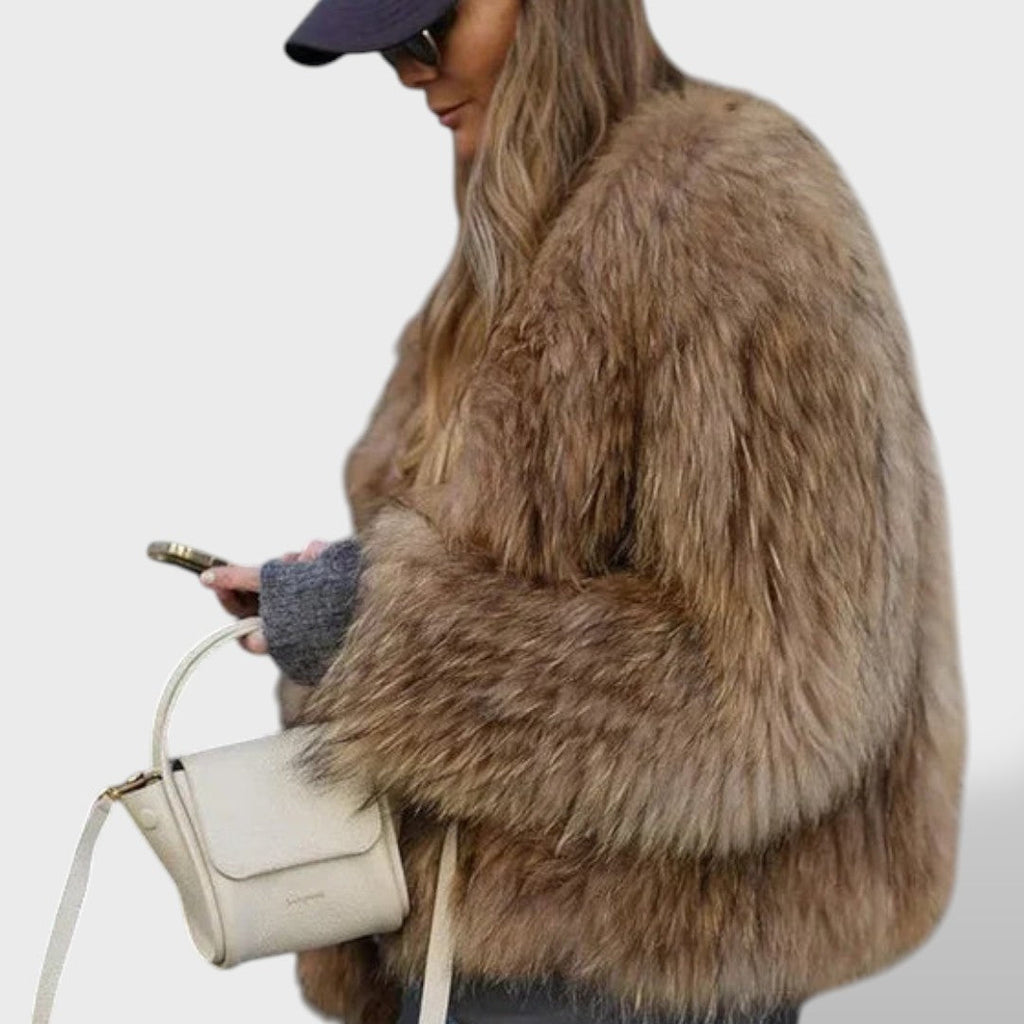 Adela | Abrigo felpa mujer