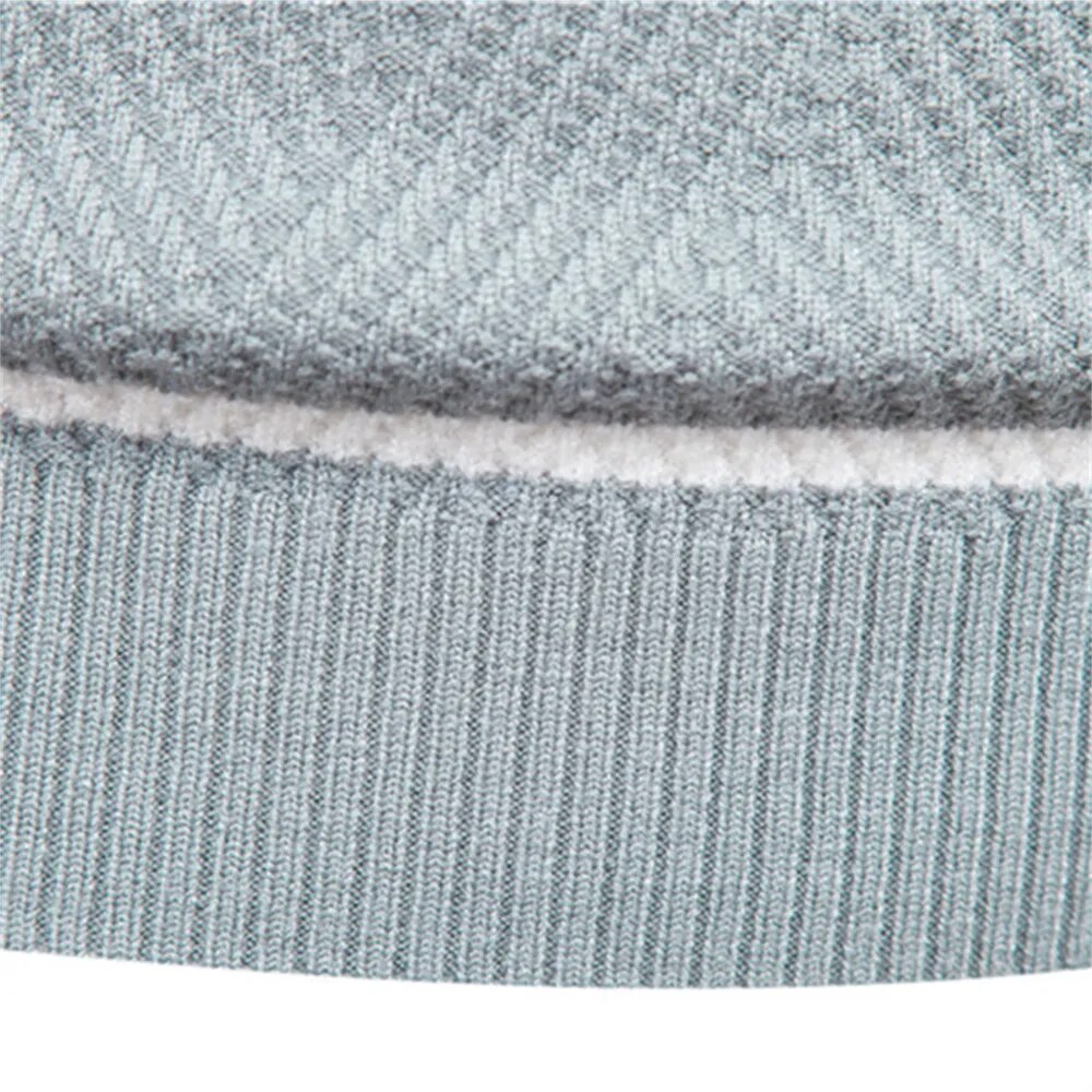 Suéter de algodón Field Stripe Crewneck